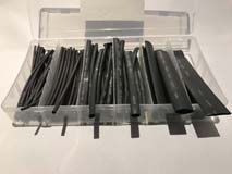 Krimpkous in assortimentsdoos Krimpkous zwart 2:1