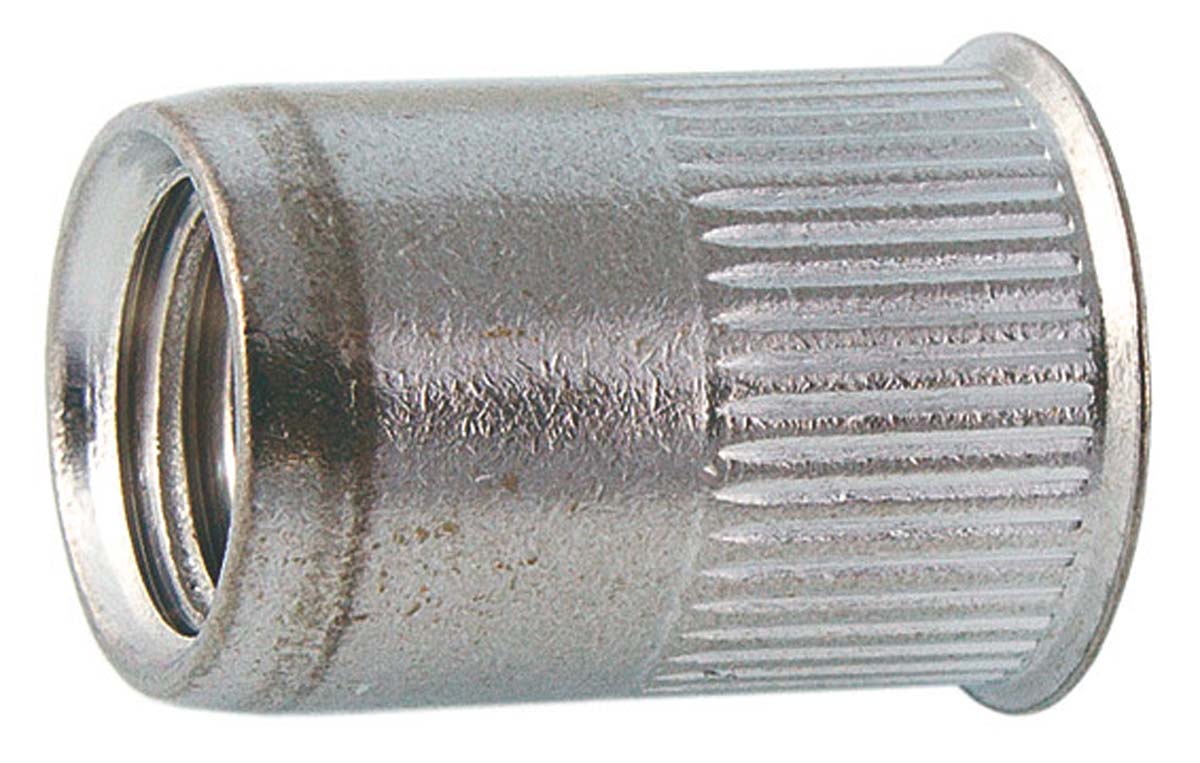 Blindklinkmoer kleinverz.kop, Aluminium