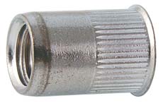 Blindklinkmoer kleinverz.kop Verzinkt