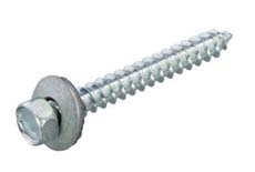 Dak&Gevelbout type A + afdichtring Verzinkt