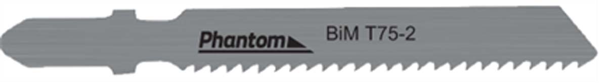Decoupeerzaag Phantom (set 5st), BI-metaal