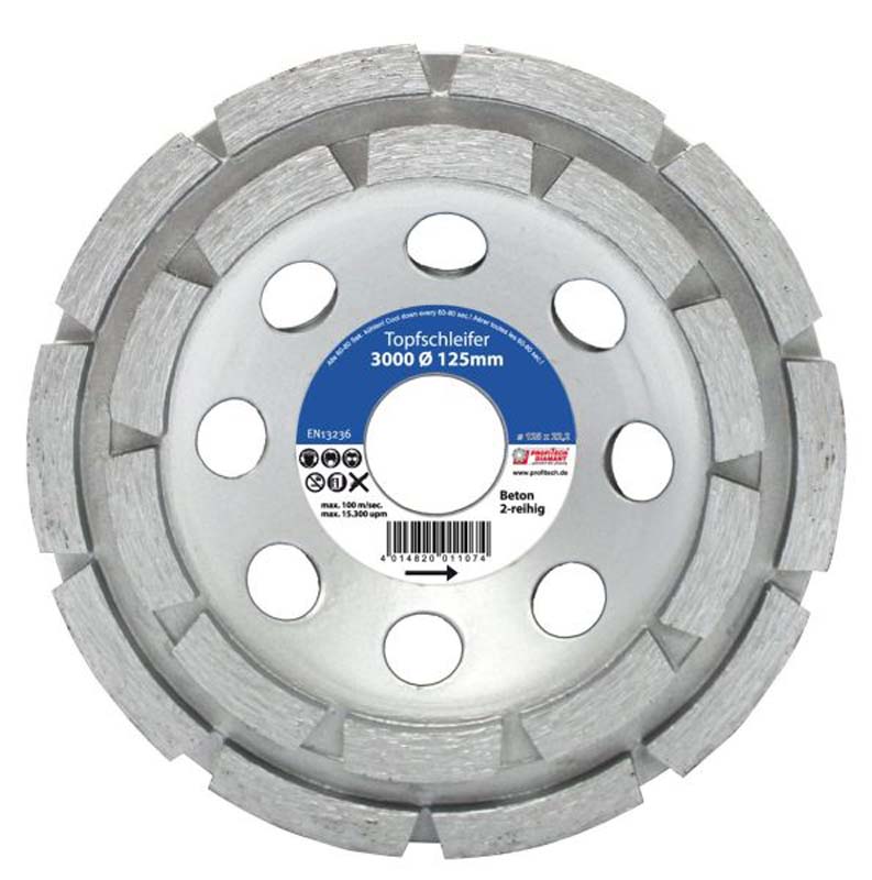 Diamant komschijf  Haakse Slijper - 3000 2 rijen, Standaard