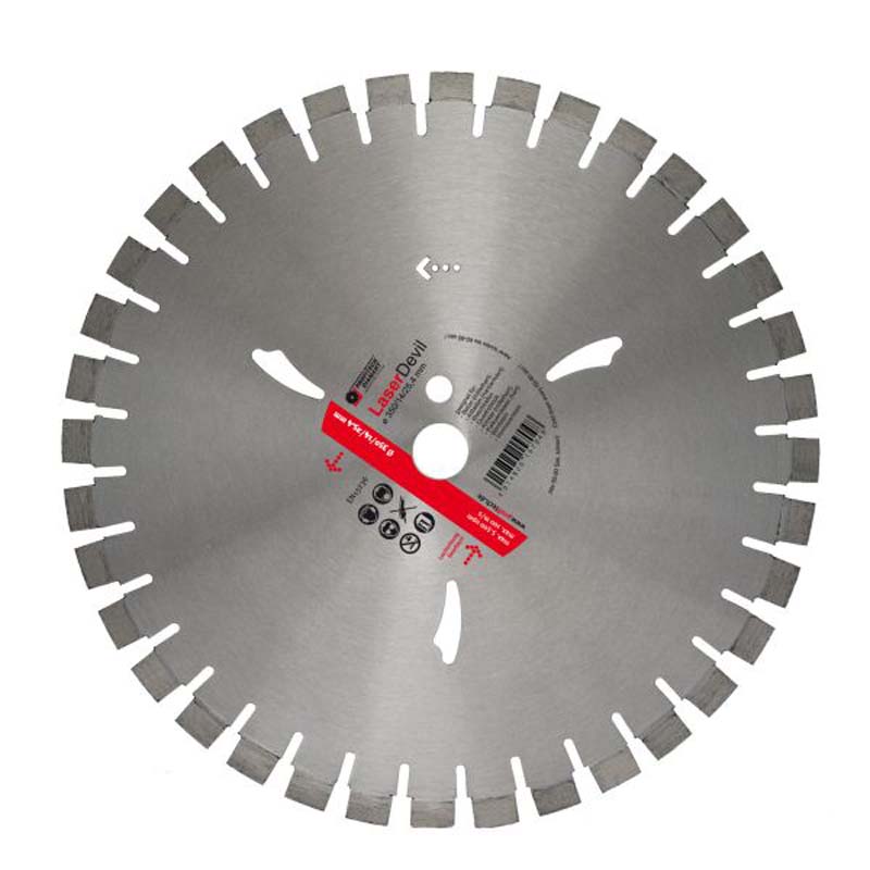 Diamantzaag Moterzaag - Laser Devil, Premium - Lasergelast (nat en droog)