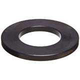 Vlakke sluitring Blank staal