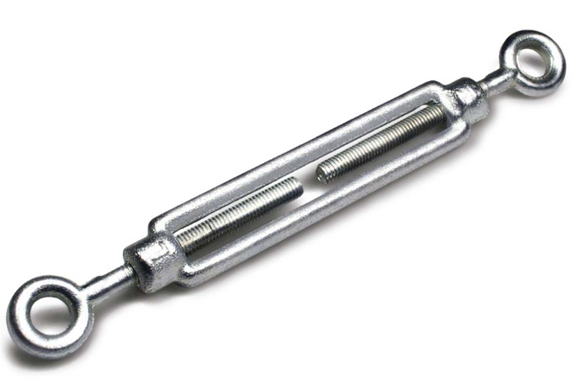 Spanschroef Oog-Oog, Verzinkt