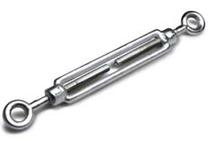 Spanschroef Oog-Oog Verzinkt