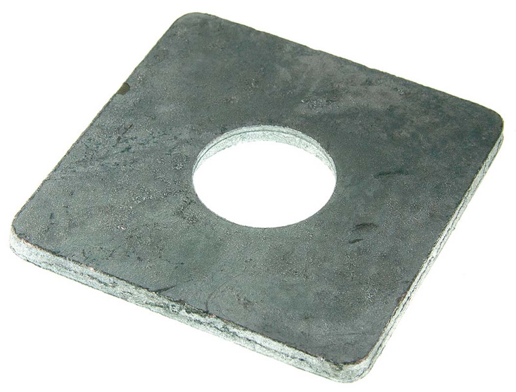 Vierkantsluitplaat, RVS A2