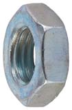 Zeskantmoer laag Verzinkt