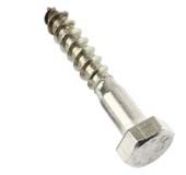 Houtdraadbout RVS A2