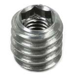 Inschroefmoer inbus Verzinkt