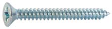 Plaatschroef verzonk.kop kruisgleuf Verzinkt