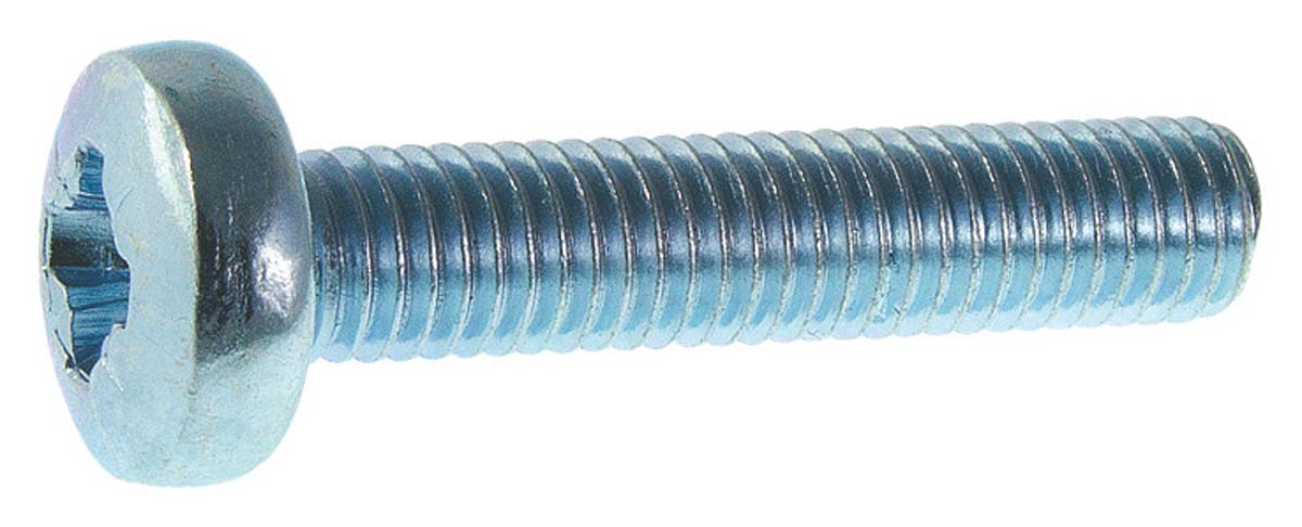 Bolcilinderschroef kruisgleuf, Verzinkt