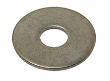 Vlakke carrosserie-sluitring RVS A2