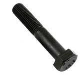 Zeskantbout (gedeeltelijk draad) Blank staal 8.8