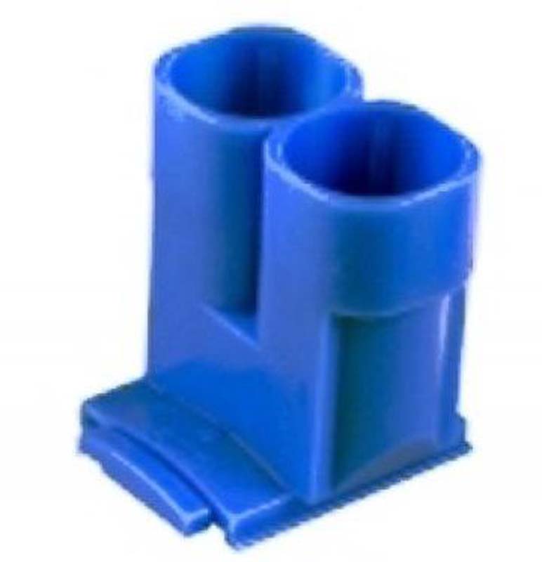 inzet dubbel tbv inbouwdoos, ABB HAFOPLAST