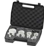 Gatzagenset + 2 houders, 3 centreerboren en veer 