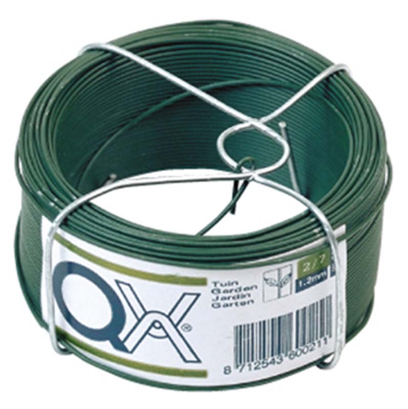 IJzerdraad, geplastificeerd-verzinkt