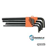 Inbussleutelset (10st) in houder 