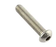 Inbusbout lage bolkop RVS A2