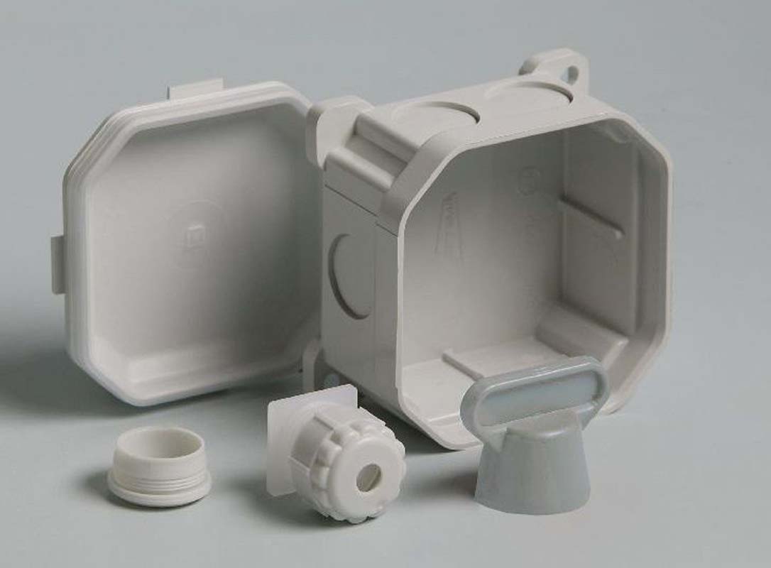 Kabeldoos Wd2 (incl 3 wartels m20), 88x88x45mm IP56