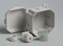 Kabeldoos Wd2 (incl 3 wartels m20) 88x88x45mm IP56