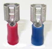 Kabelschoen connector vrouw half geisoleerd inw. 6,3