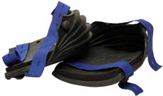 Kniebeschermer lang rubber