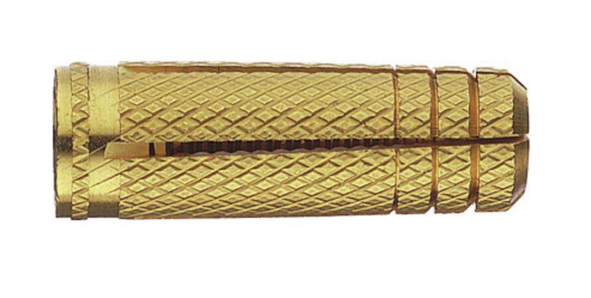 Muurplug messing, Messing