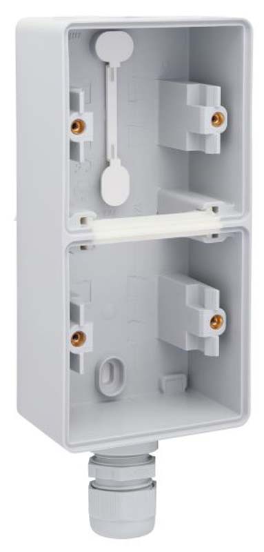 Onderdoos, 2 voudig verticaal