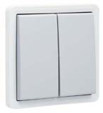 Bovendeel schakelaar serie schakelaar dubbel