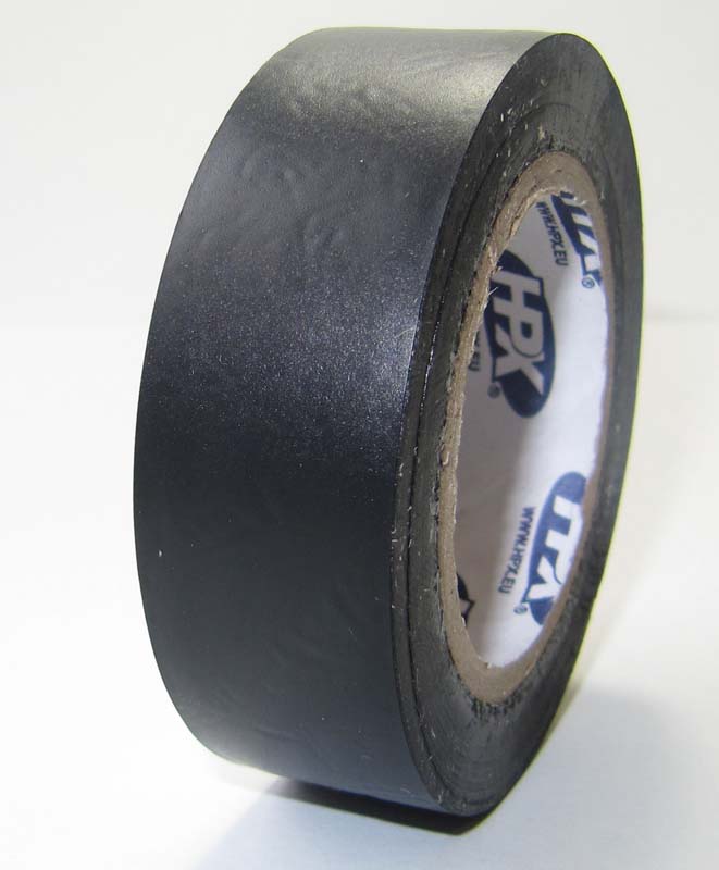 Isolatie tape, PVC - zwart