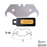 Reserve haakmesjes in houder (10st) 