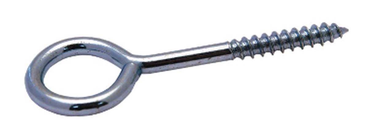 Schroefoog Houtdraad, RVS A2