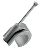 Spijkerclip grijs