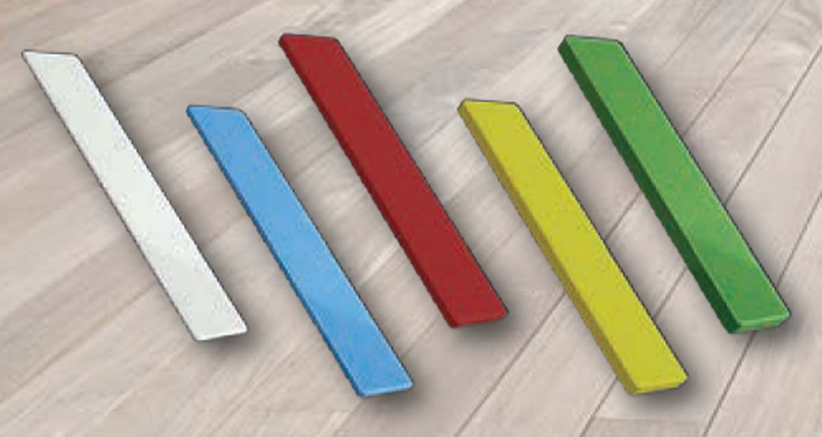 Platte wiggen, Kunststof