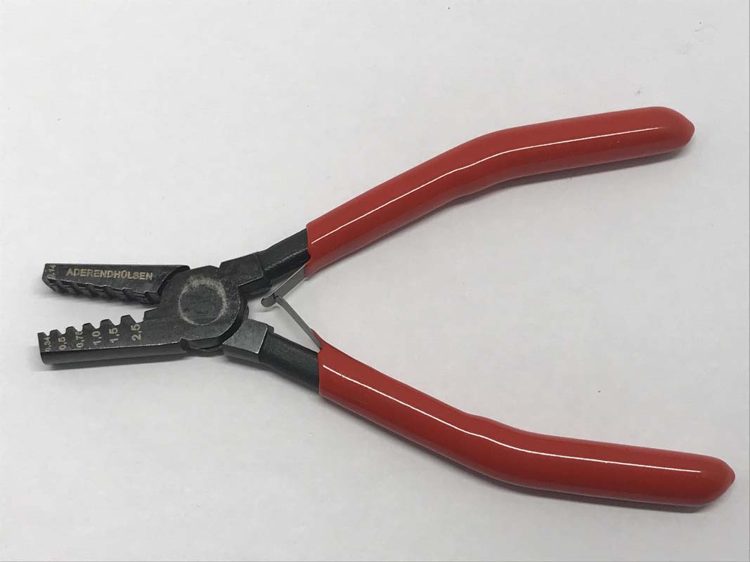 Tang voor adereindhulzen, staal 3/16