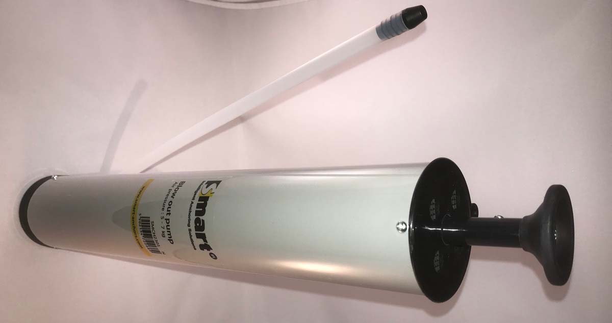 Uitblaaspomp, Kunststof