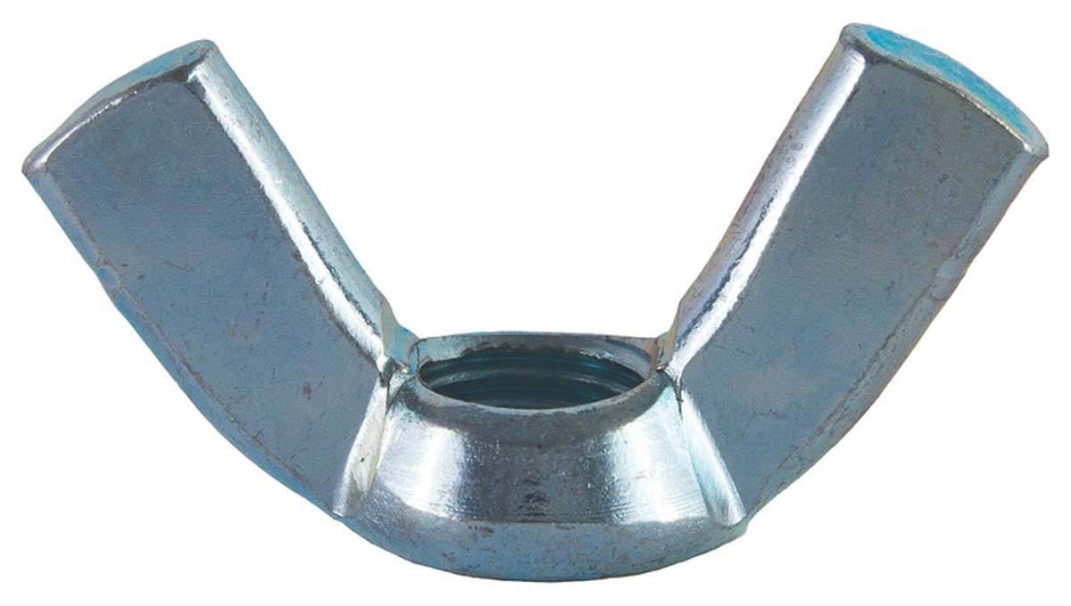 Vleugelmoer Amerikaans model, Verzinkt