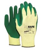 Werkhandschoen M-grip Latex en polyester/katoen